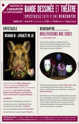 Evénement BD et théâtre : spectacle + rencontre